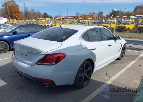 2019 Genesis G70 3.3T Advanced from USA, damaged, VIN KMTG34LE2KU030988